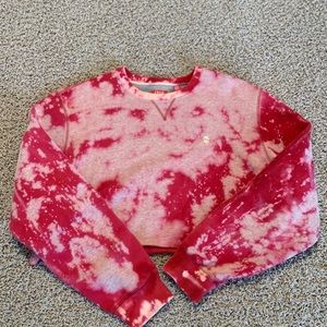 IZOD cropped sweatshirt Bleached